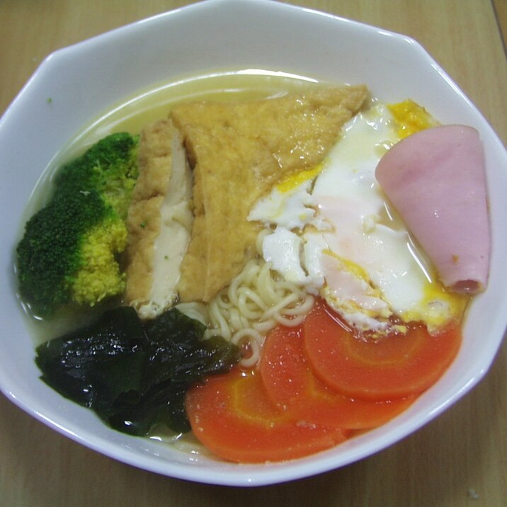 具だくさんラーメン